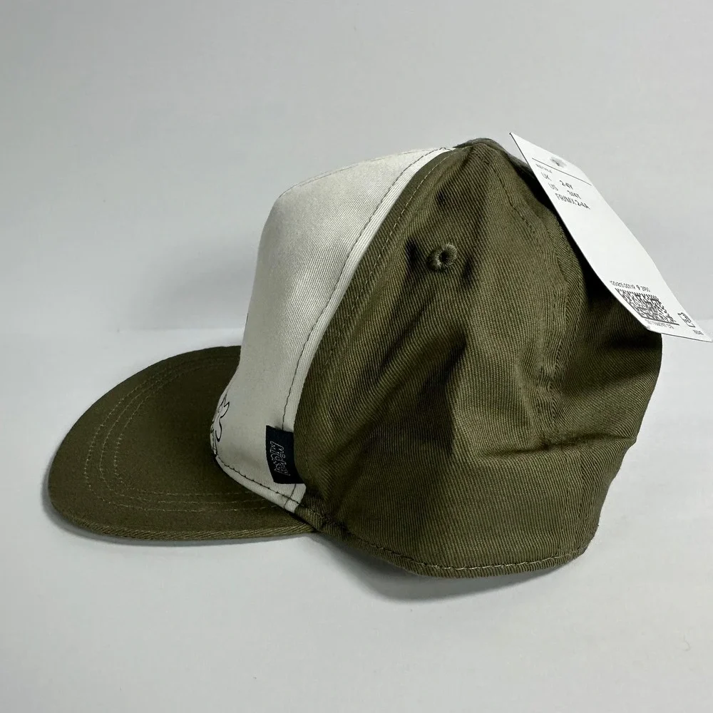 Disney Mickey Mouse H M Kids Baseball Cap Hat Green White Size 2 4T‎